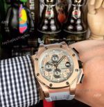 Copy Audemars Piguet Royal Oak Offshore Lebron James Rose Gold Quartz Watch